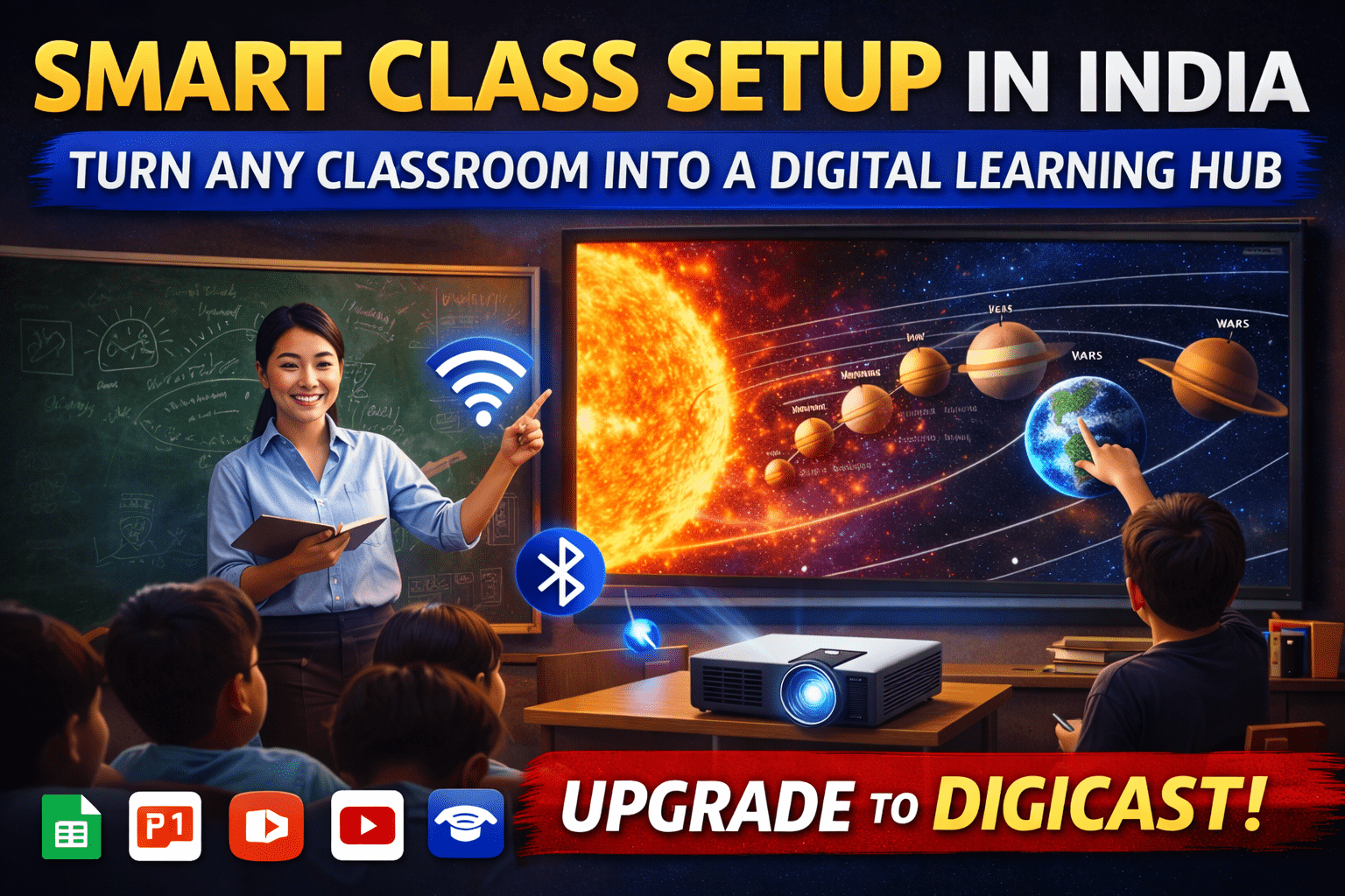 Smart Class Setup in India – Turn Any Classroom Into a Digital Learning Hub Smart Class Setup in India – Turn Any Classroom Into a Digital Learning Hub